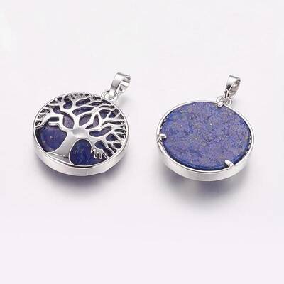 Natural Lapis Lazuli Pendants