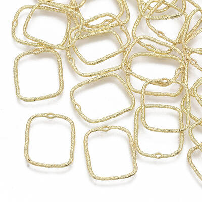 Alloy Open Back Bezel Pendants