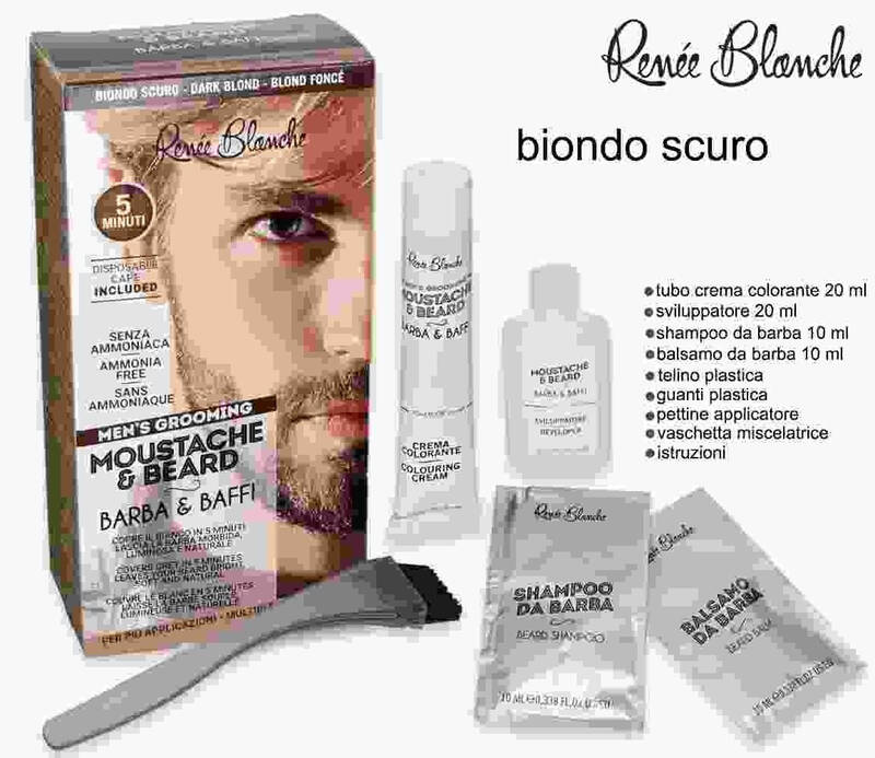 Moustace & Beaard Barba E Baffi Biondo Scuro