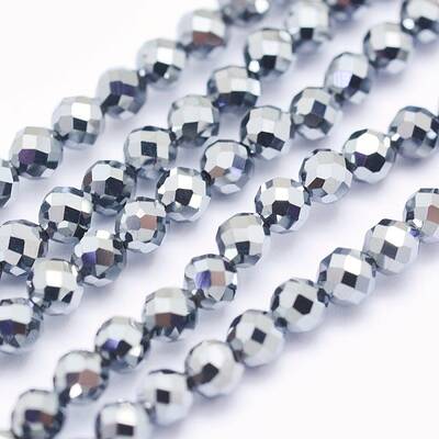 Terahertz Stone Beads Strands