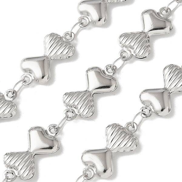 304 Stainless Steel Heart Link Chains