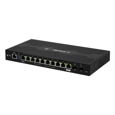 ER-12 Ubiquiti EdgeRouter 12 9 x Port 1000ase-T + 1 x Port PoE RJ-45 + 2 x Port PoE SFP + 1 x Port SFP Layer 3 Advanced Netwo...