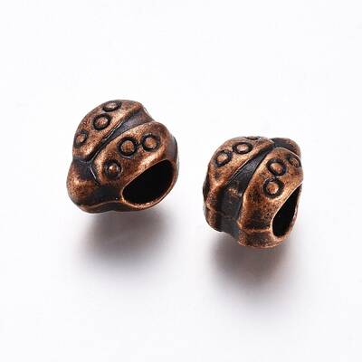 Alloy European Beads