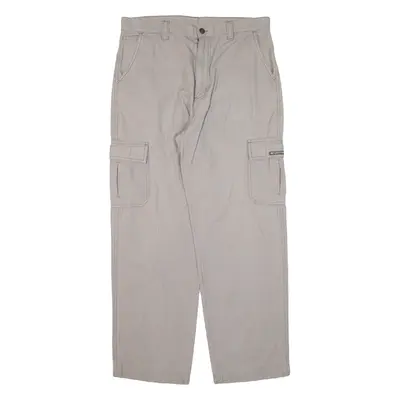 O'NEILL Cargo Mens Trousers Beige Relaxed Straight W34 L30
