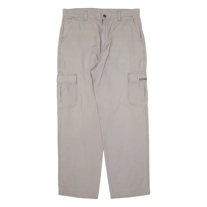 O'NEILL Cargo Mens Trousers Beige Relaxed Straight W34 L30