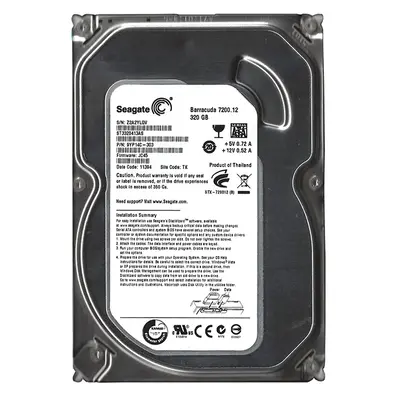 9YP14C-303 Seagate BarraCuda 7200.12 320GB 3.5-inch 6GB/s SATA NCQ 7200RPM 16MB Cache Desktop Hard Drive