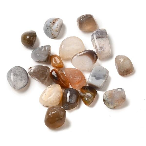 Natural Botswana Agate Beads