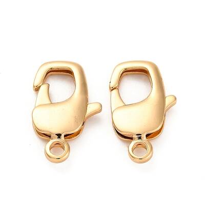 Brass Lobster Claw Clasps