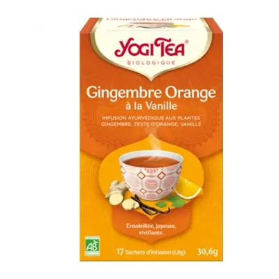 Yogi Tea Ginger Orange 17 Sachets