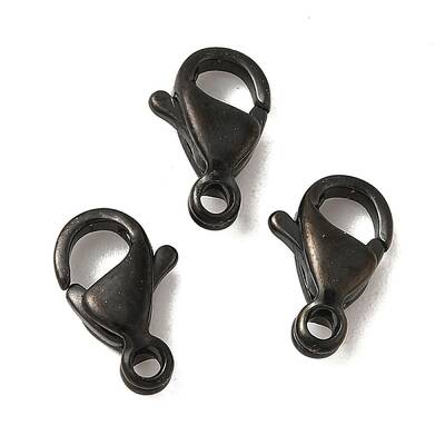 Ion Plating(IP) 304 Stainless Steel Lobster Claw Clasps