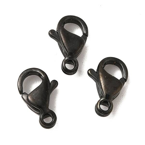 Ion Plating(IP) 304 Stainless Steel Lobster Claw Clasps