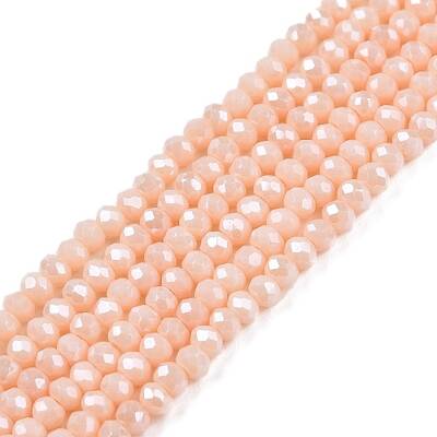 Electroplate Glass Beads Strands