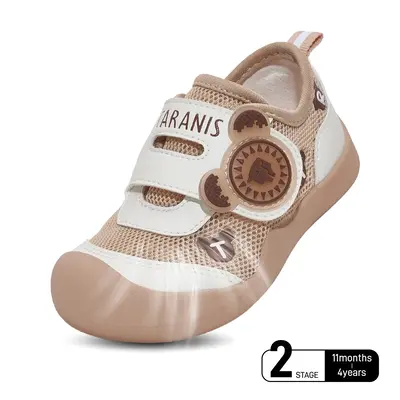 TARANIS Baby Toddler Shoes Boys Girls Sneakers Wide Toe Box Barefoot Lightweight Breathable Non-Slip Tennis Walking Shoes Tik...