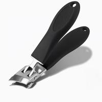Wide Jaw Opening Anti-Splash Slanted Nail Clipper, Slanted Nail Clippers, Curved Toenail Clippers for Thick Toenails, Ingrown...