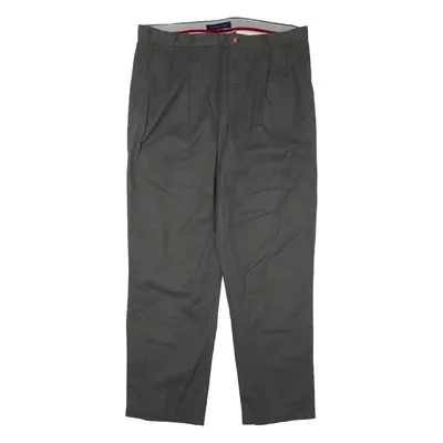 TOMMY HILFIGER Mens Trousers Grey Regular Straight W36 L32