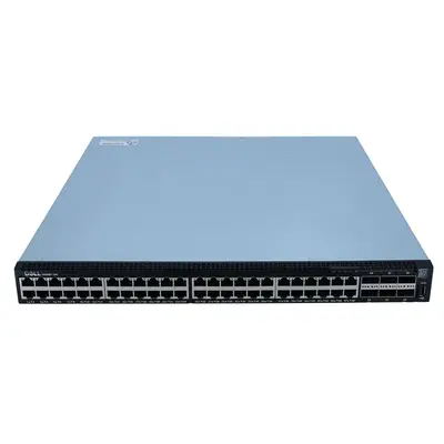 Dell 6R5M0 | PowerSwitch S-Series S4048T-ON 48 x RJ-45 Ports 10GBase-T + 6 x QSFP+ Ports Layer 3 Managed 1U Rack-mountable Gi...