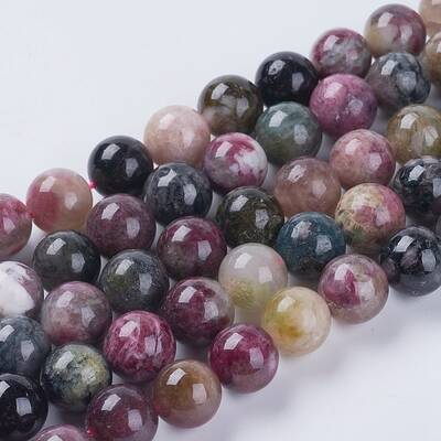 Natural Tourmaline Beads Strands