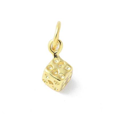 925 Sterling Silver Dice Charms