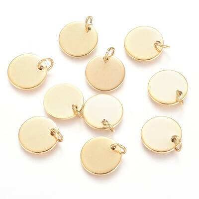 Ion Plating(IP) 304 Stainless Steel Charms