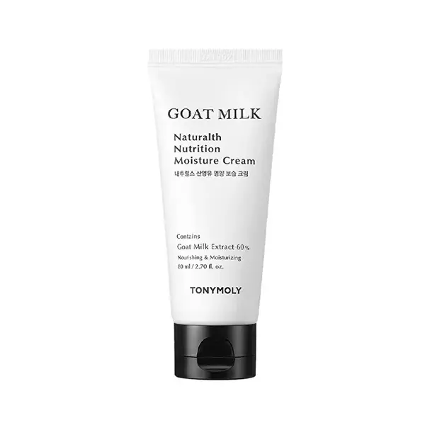 Tony moly Moisturizing cream for dry and sensitive skin Goat's milk Nutrition naturale 80 ml
