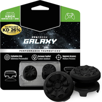 FPS Freek Galaxy for Xbox One and Xbox Series X Controller | 2 Performance Thumbsticks | 1 High-Rise, 1 Mid-Rise | Black Whit...