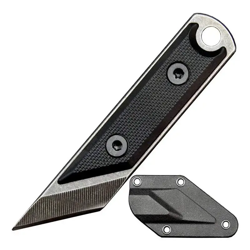 Mini Pocket Knife, Portable Folding Knife with Kydex Sheath, Outdoor Portable Utility Gadget, Small Pocket Knife for Outdoor ...