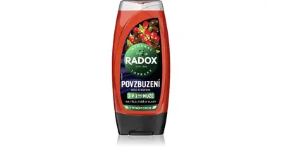 Radox 3 in 1 invigorating shower gel for men 225 ml