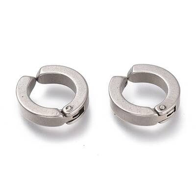 Tarnish Resistant 303 Stainless Steel Cuff Earrings