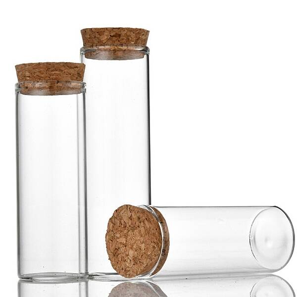 Column Glass Jar Glass Bottles
