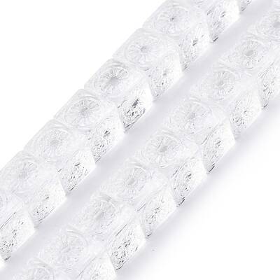 Transparent Glass Beads Strands