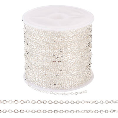 Brass Coated Iron Flat Cable Chains