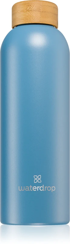 Waterdrop Stainless Steel Thermo Bottle for Water Turquoise Matt 600ml