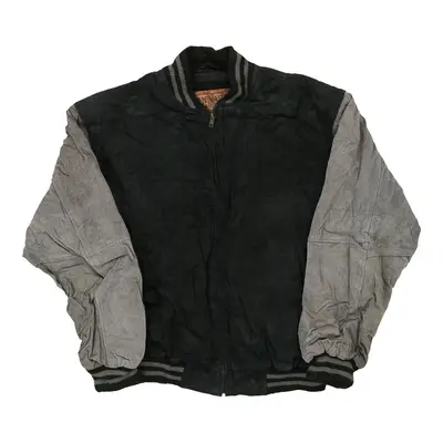 Nevada Jeanswear Suede Jacket - Small Black Leather