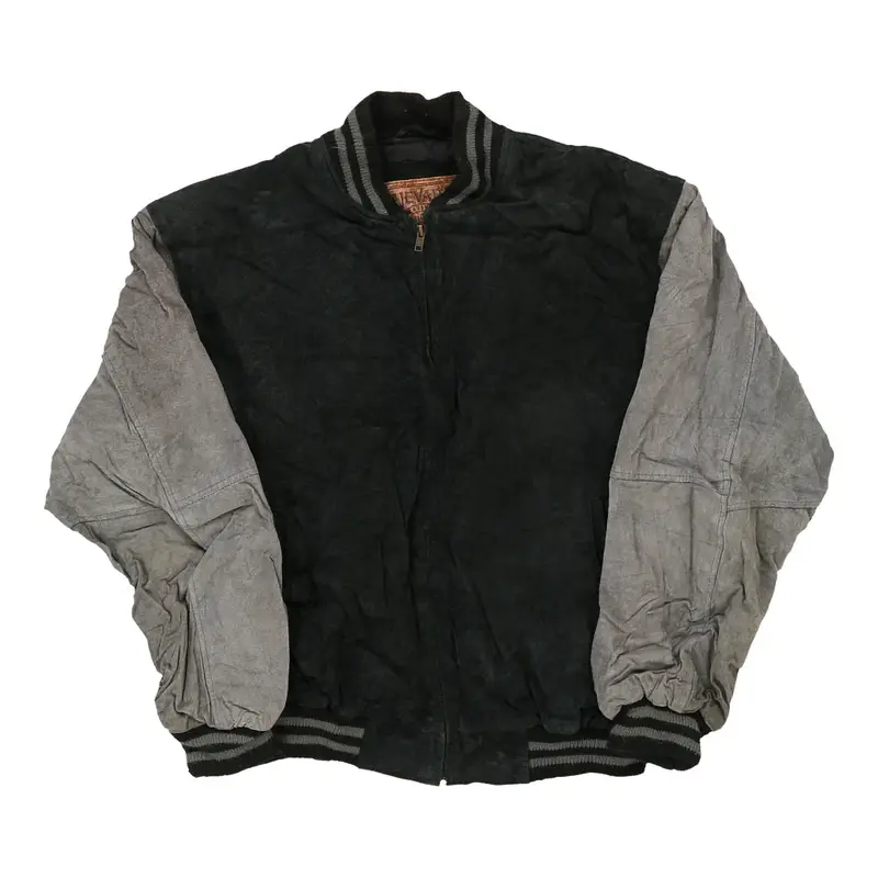 Nevada Jeanswear Suede Jacket - Small Black Leather