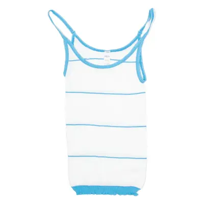 Womens Vest White Sleeveless S