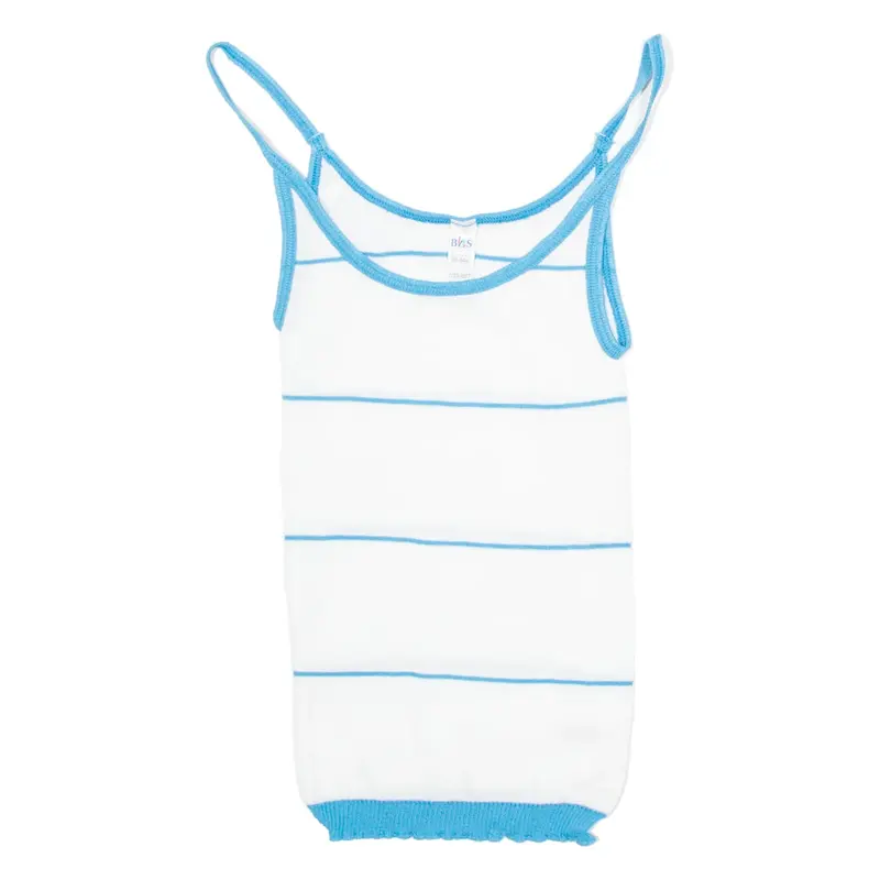 Womens Vest White Sleeveless S