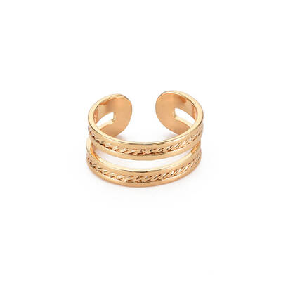 Textured Hollow Cuff Earrings