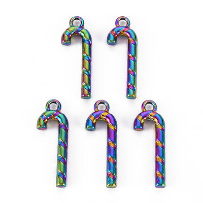 Rainbow Color Alloy Pendants