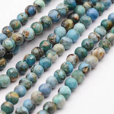 Natural Variscite Bead Strands