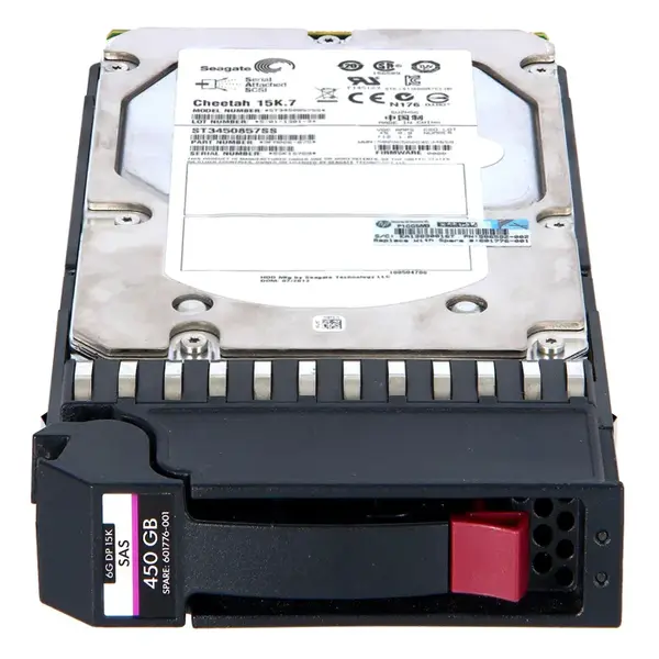 601776-001 HP 450GB 6Gb/s SAS 15000 3.5-inch Hard Drive