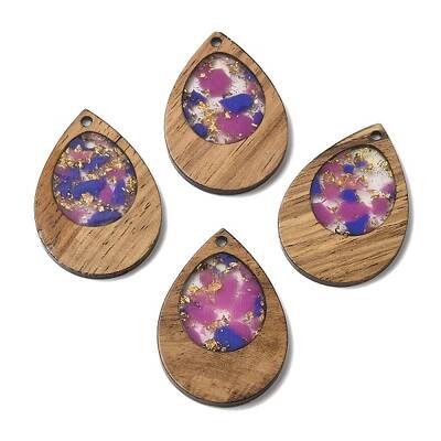 Wood & Resin Pendant