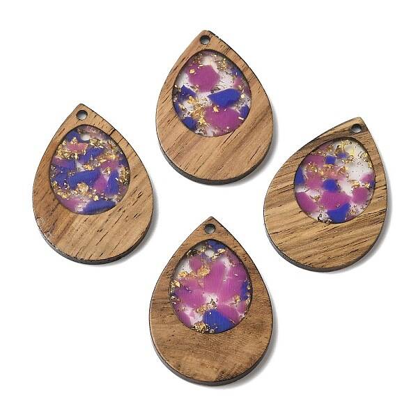 Wood & Resin Pendant