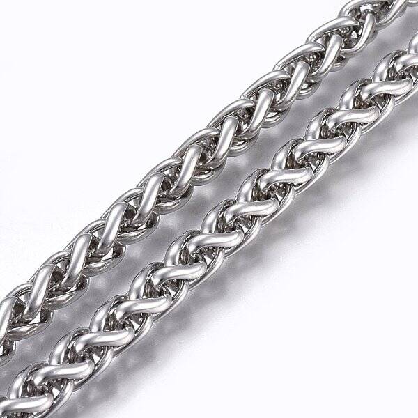 Tarnish Resistant 304 Stainless Steel Wheat Chains