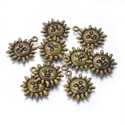 Tibetan Style Alloy Pendants