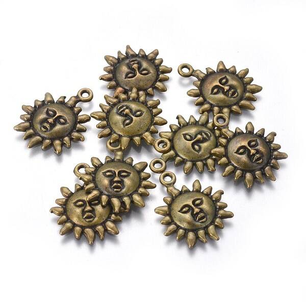 Tibetan Style Alloy Pendants