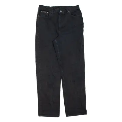 CALVIN KLEIN JEANS Womens Jeans Black Regular Straight W29 L29