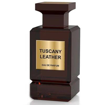 Fragrance World Tuscany Leather Perfume for Unisex - Eau de Parfum Spray 2.7 oz