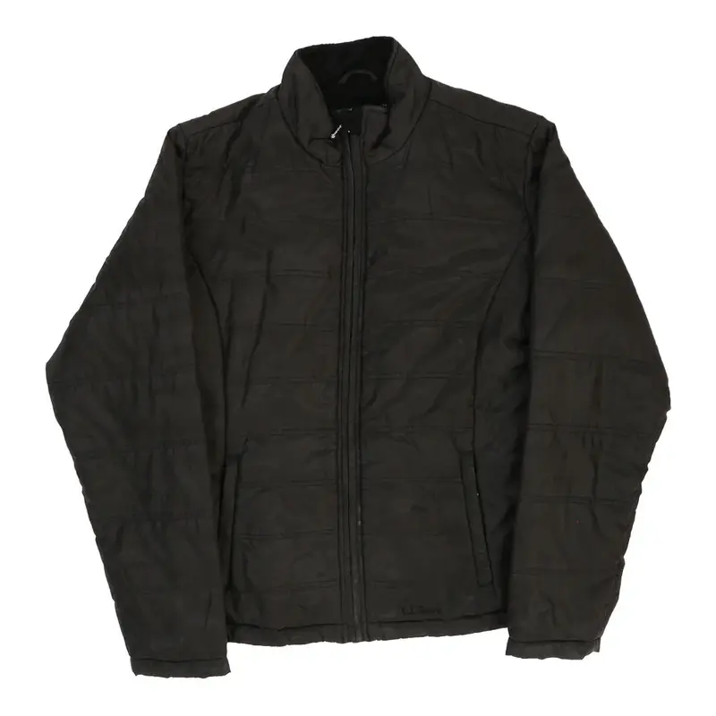 Vintage L.L.Bean Coat - Large Black Polyester