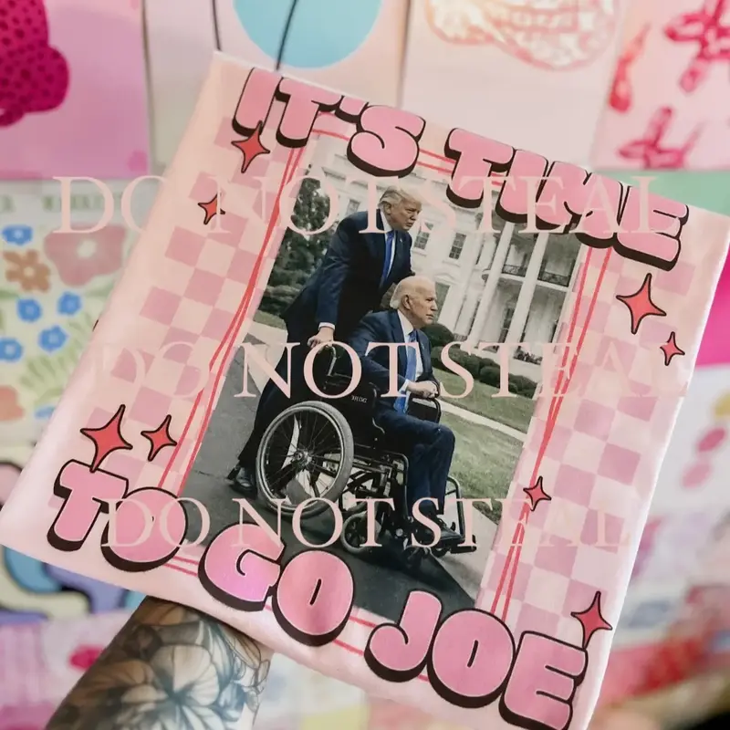 It’s time to go Joe tee