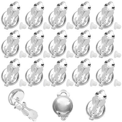 40Pcs Brass Earring Findings